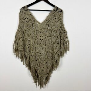 Jaded Gypsy True Harmony Poncho One Size 100% Cotton